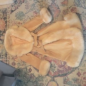 Suede Leather vintage jacket